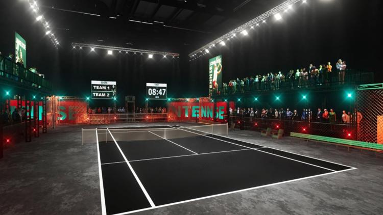 Immersive tennis arena coming to Decatur | Photos