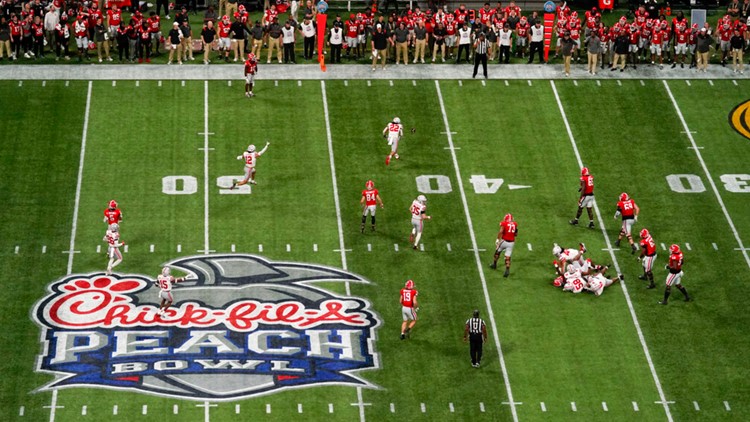 Here's who could come to Atlanta for the Peach Bowl in the CFP Semifinal