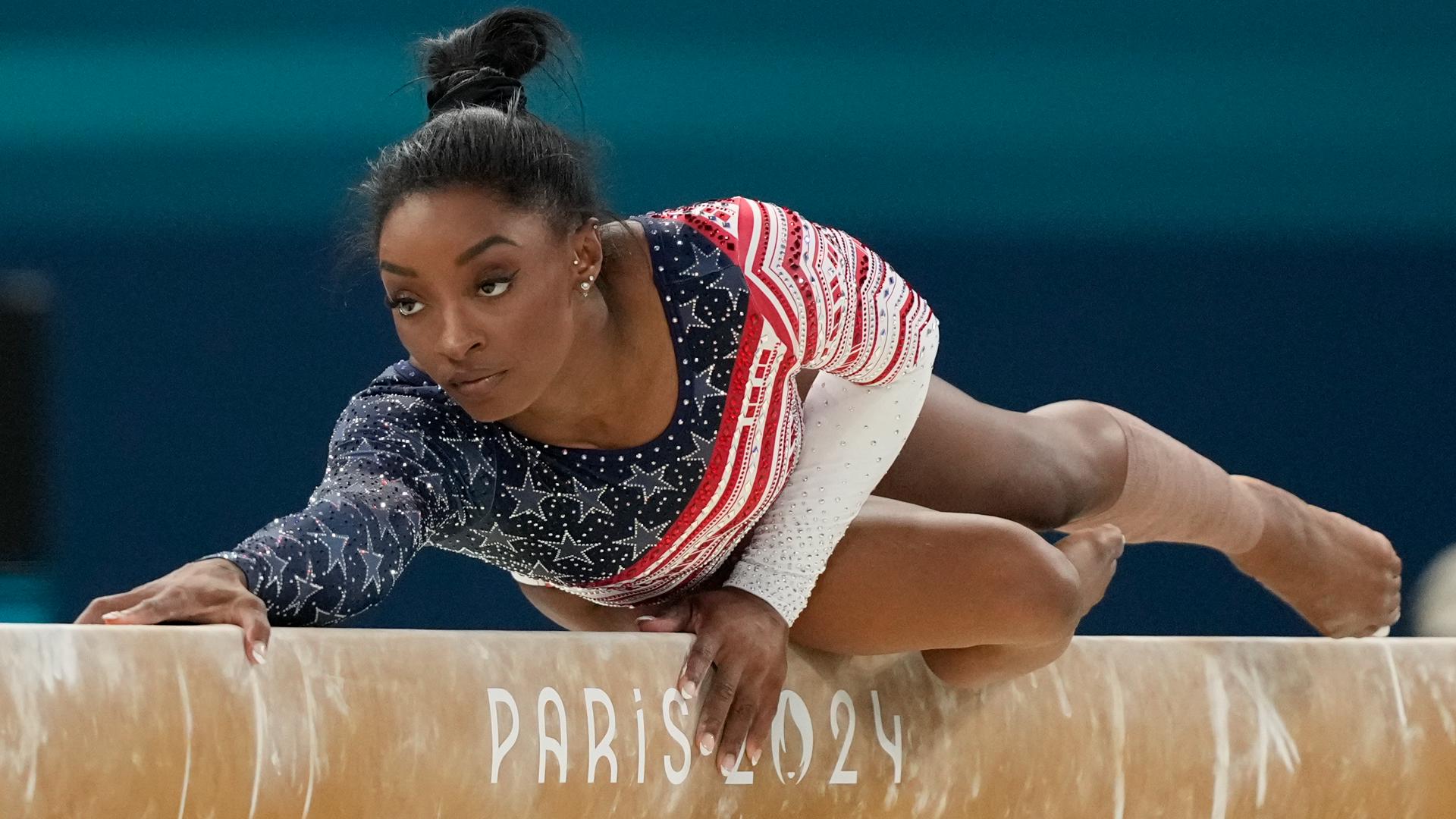 Biles and the rest of the women's gymnastics went for Gold on Tuesday! Check out some exciting images from the scene.