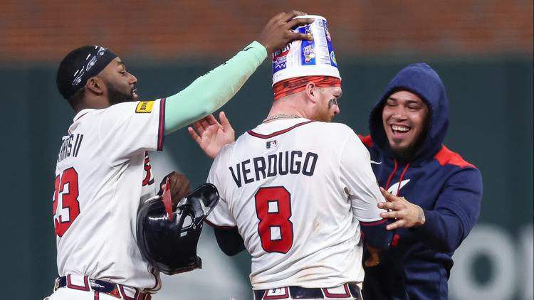 Braves recover and beat slumping Nationals 4-3 with 9th inning walk-off
