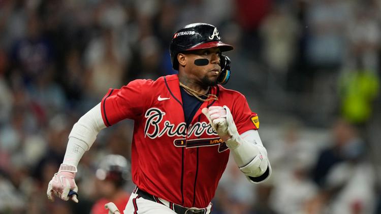 Ronald Acuña Jr. undergoes MRI after Game 3 loss, back in right field for must-win Game 4 | Full lineups