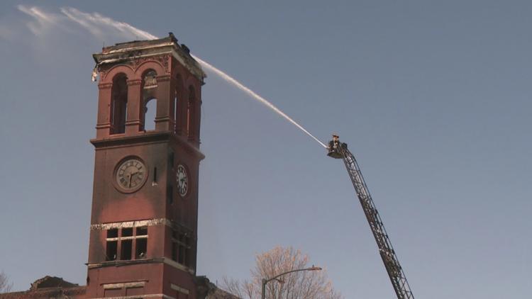 Officials assess viability of historic Rome courthouse after major fire, much uncertainty remains for now