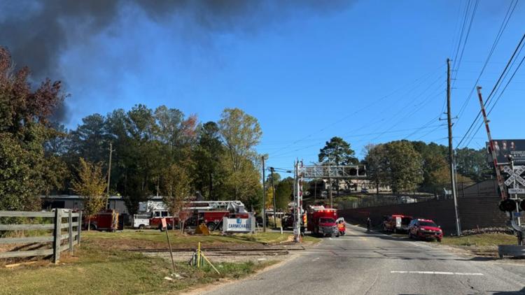 Two people hurt after reports of commercial fire, explosion in Cherokee County: Officials