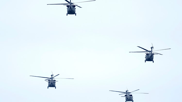 2 helikopter Angkatan Darat jatuh di Kentucky, banyak yang tewas