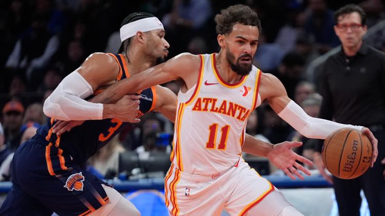 Hawks rally for a 108-100 victory over the Knicks and a trip to the NBA Cup semifinals