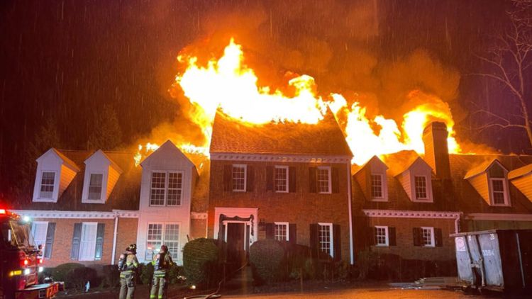 Suspected lightning strike destroys home of Atlanta priests, missionaries