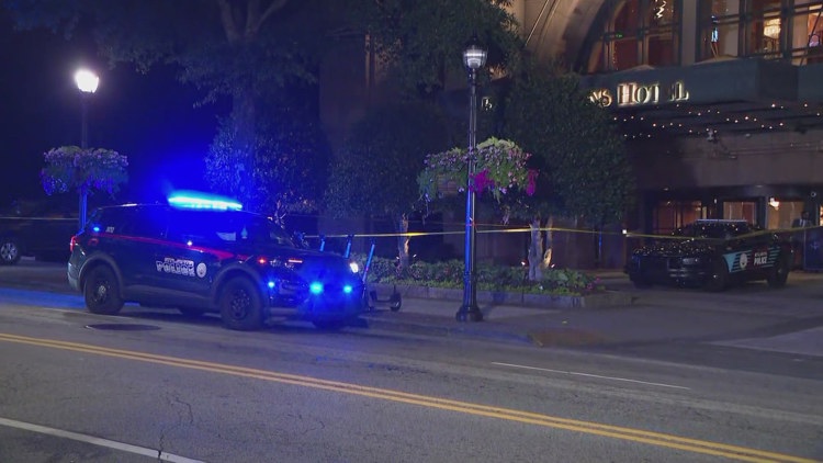 Man dead after officer opens fire when he refused to drop gun at Four Seasons, police say