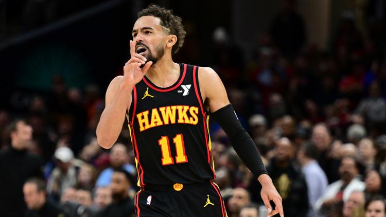 Trae Young's 22 assists nearly matches team record as Hawks score signature win in Cleveland