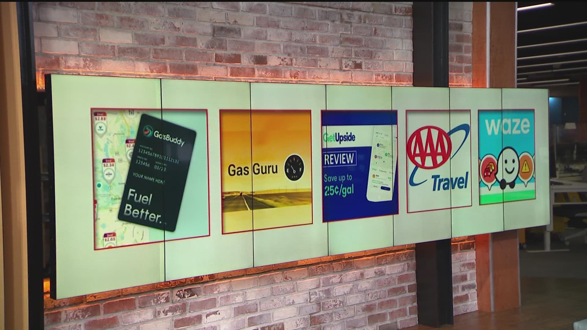 Gas prices aren't going anywhere any time soon, so here are five apps to help save you some money.