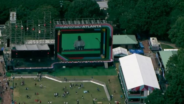FIFA announces shortened hours for Fan Festival due to weather today