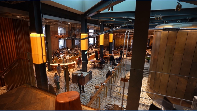 Milan Starbucks Roastery offers Olympics visitors a coffee experience like no other