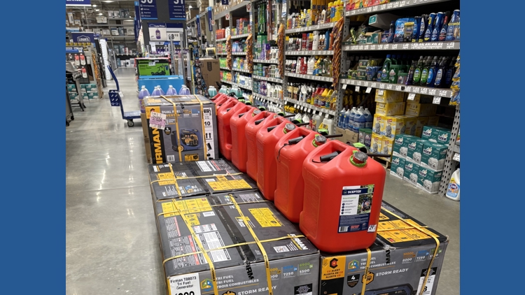 Hardware stores urge shoppers to prepare for cold weather and power outages