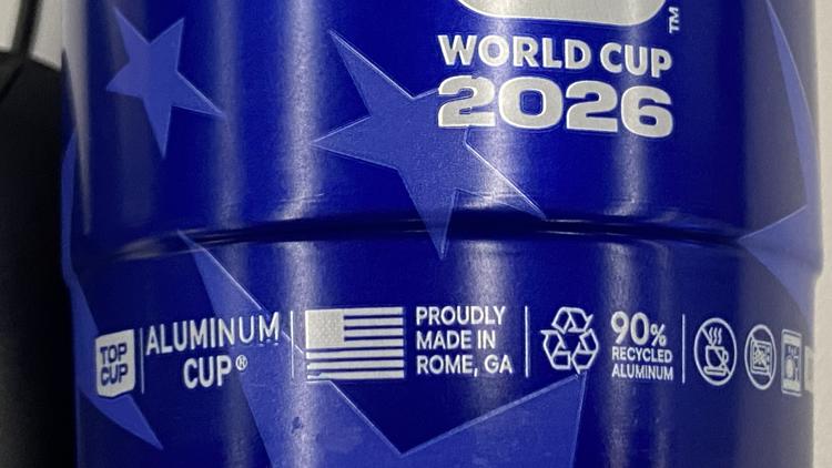 Seen the World Cup Michelob Ultra stadium cups? They come from Rome, Georgia