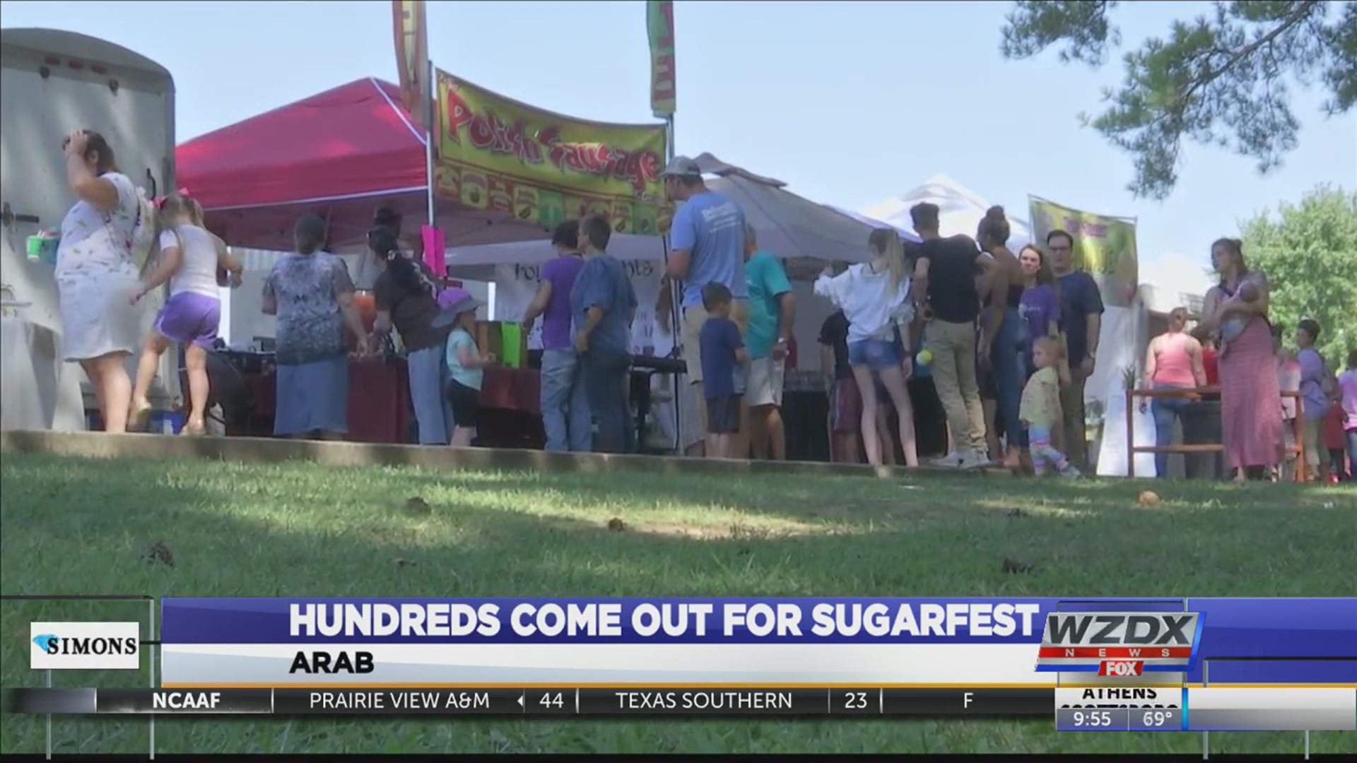 Hundreds of people came out to Arab City Park today for some free fun.