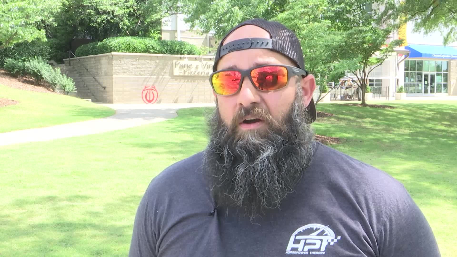 Bearded Warriors president Ty Oswald talks about experiencing PTSD and about resources for veterans struggling with it.