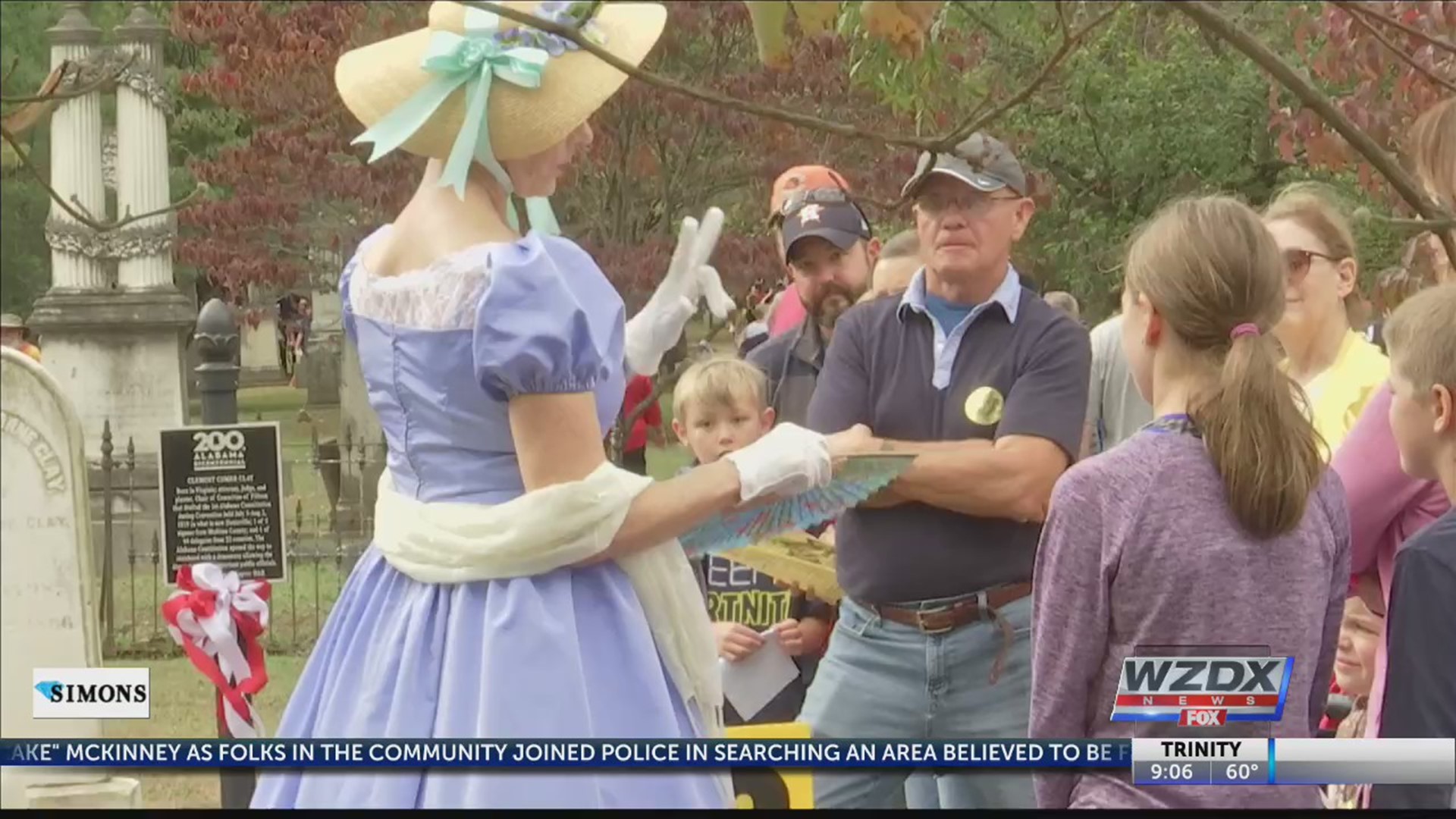 A walk through the cemetery doesn’t normally sound like something to smile about, but there are no tears in one of Huntsville’s most historic grave sites for a special reason.