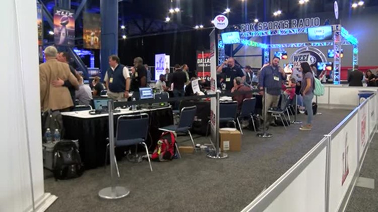 Radio Row boasts big name personalities, guests alike