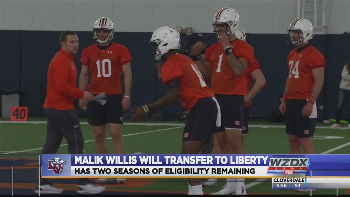 Why did Malik Willis go to Liberty? Playing time, film study habits led to  Auburn transfer