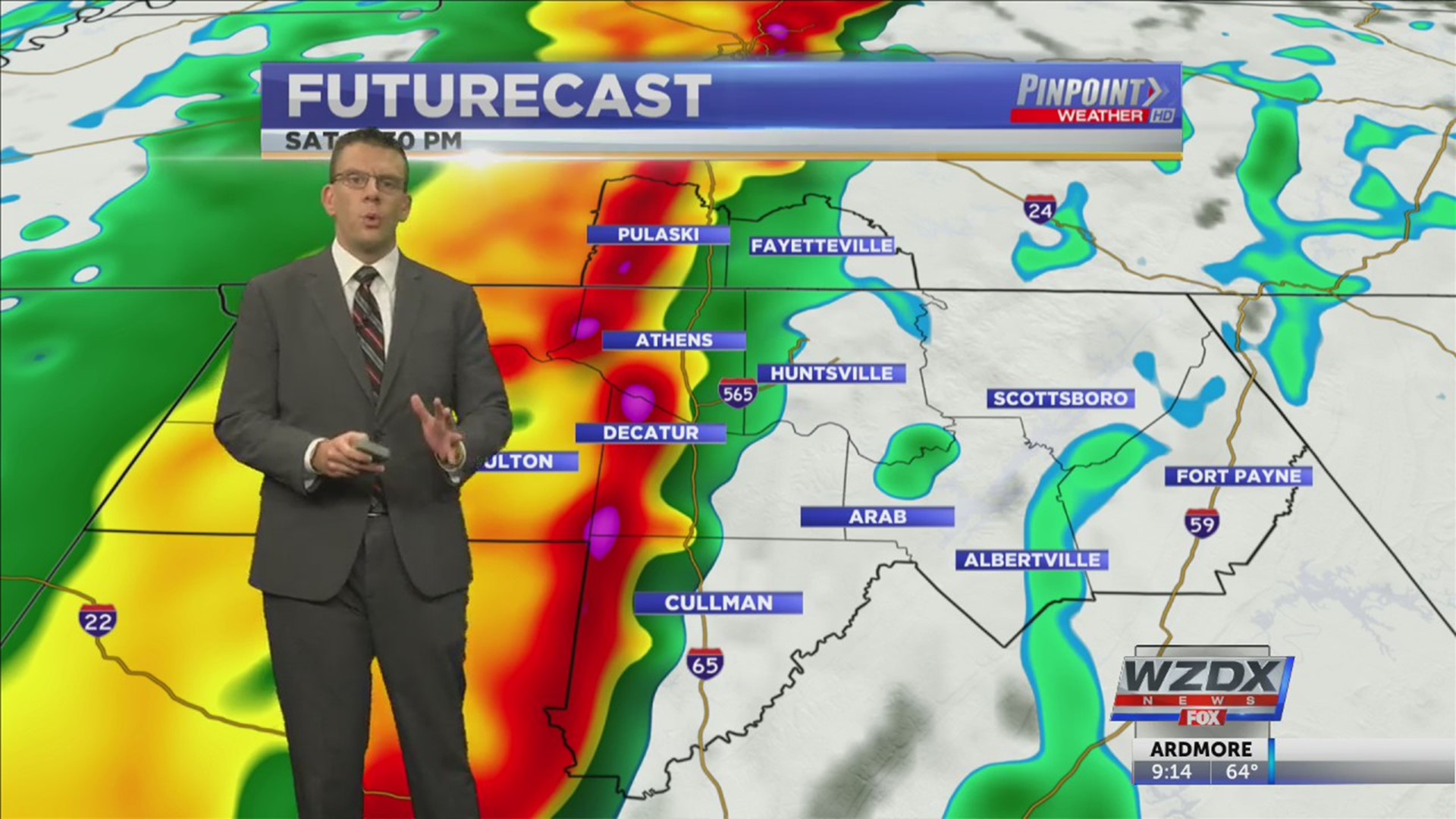 All modes of severe weather are possible Saturday including some strong tornadoes. Details inside tonight's forecast.