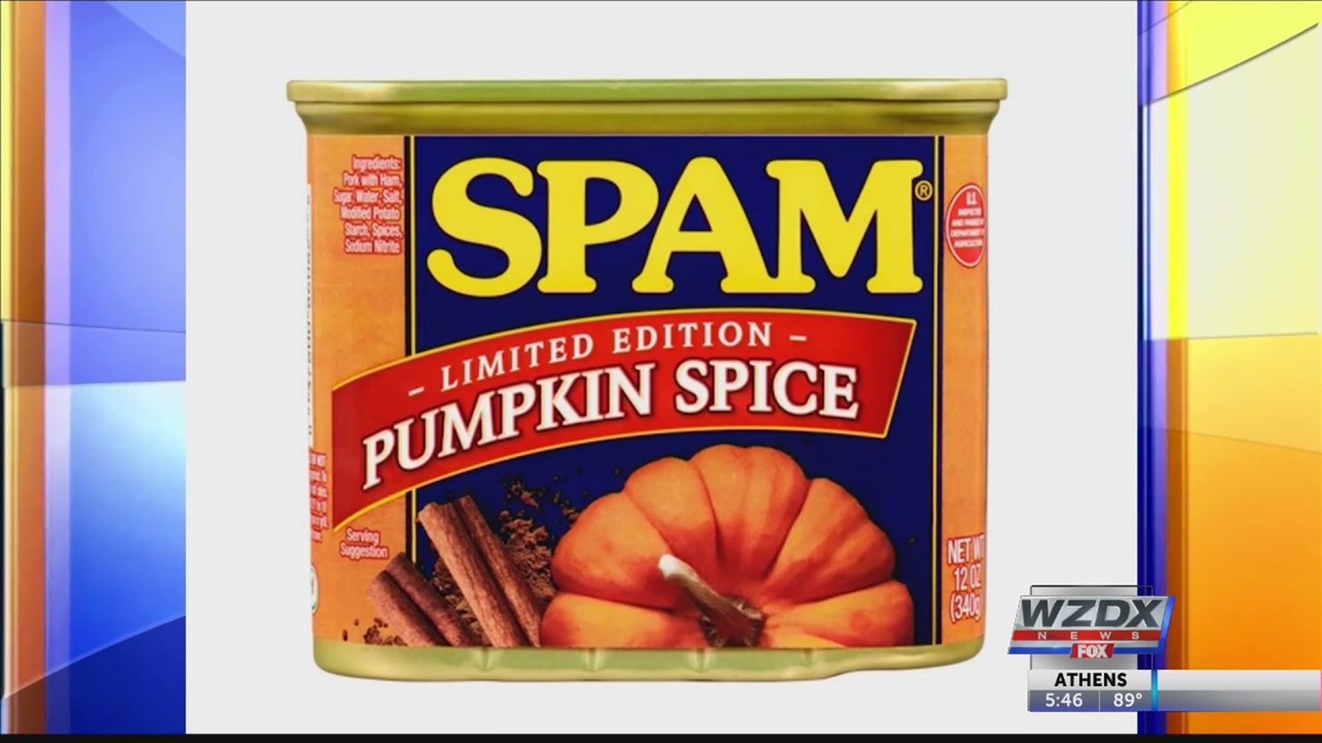 SPAM releasing pumpkin spice flavor this fall