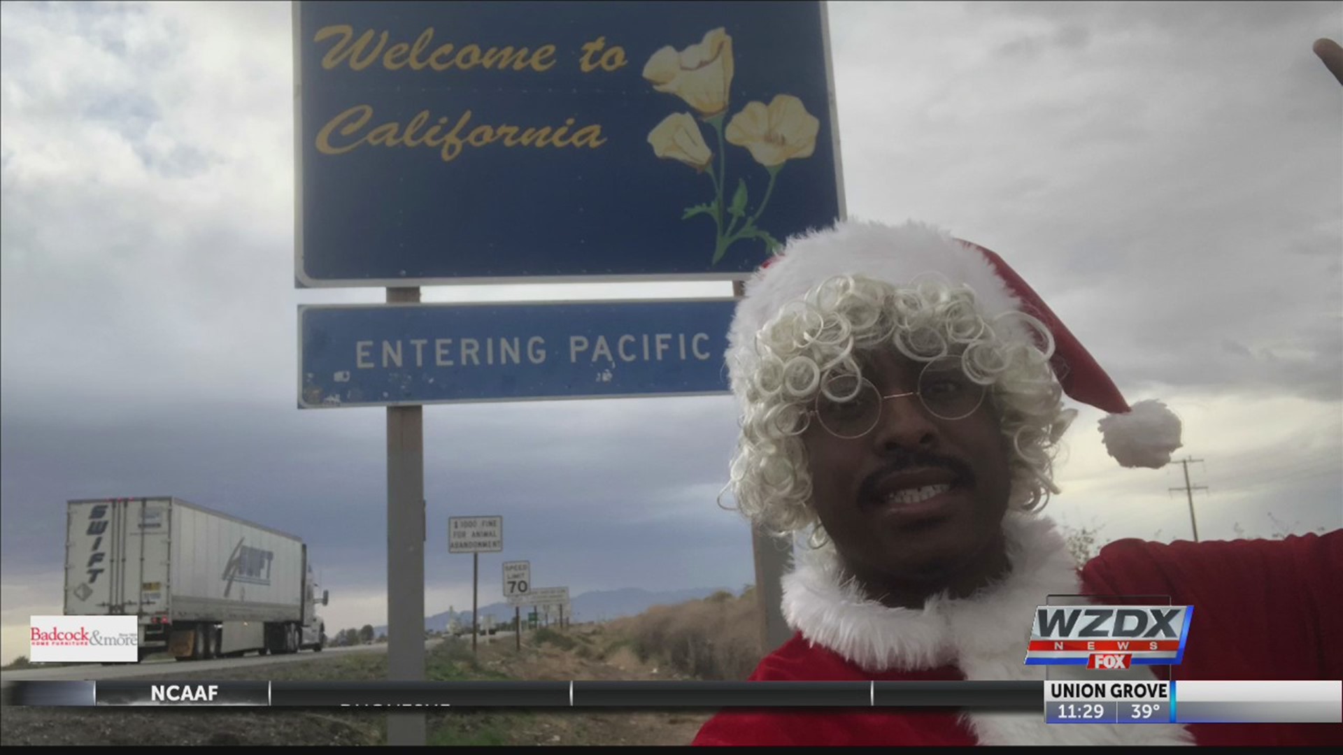 We’re officially entering the holiday season and one local man is getting ready to spread some holiday cheer.