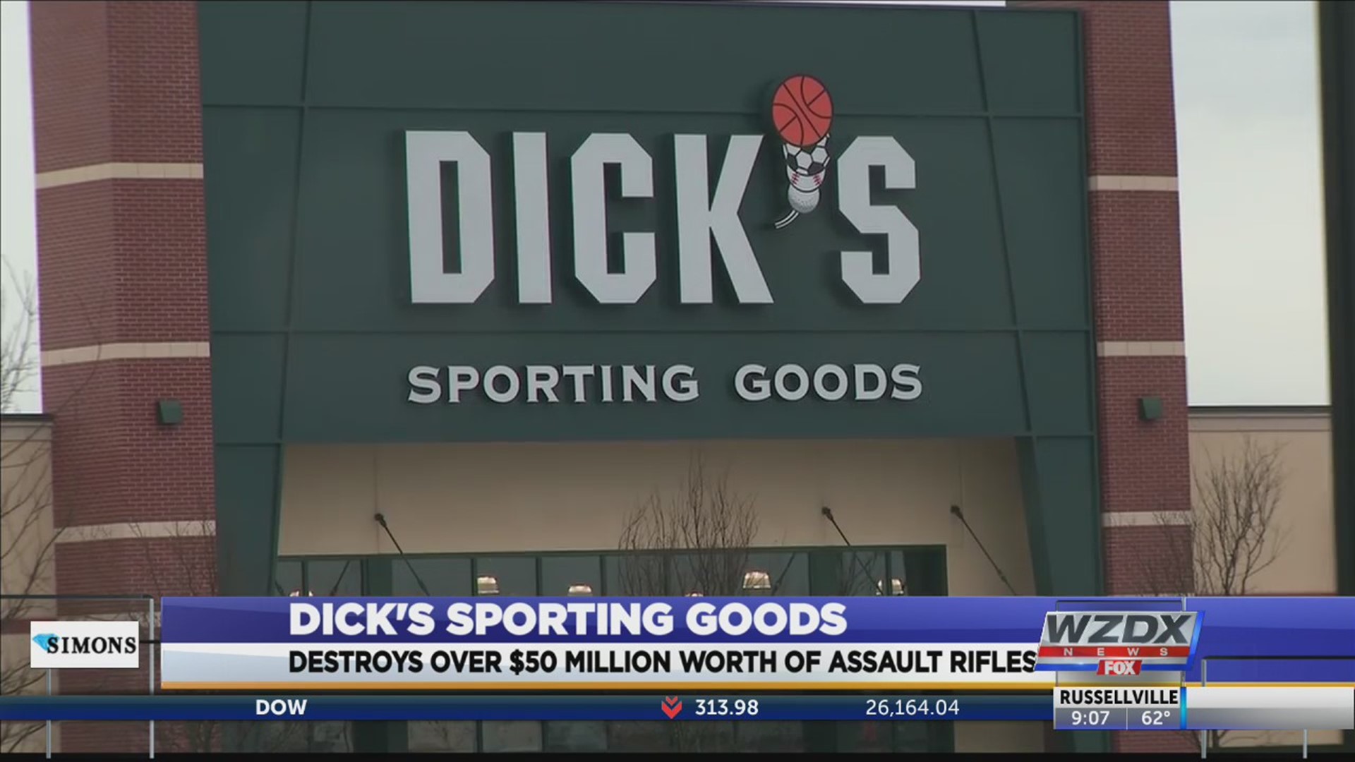 Dick's Sporting Goods has destroyed millions of dollars in assault rifles,