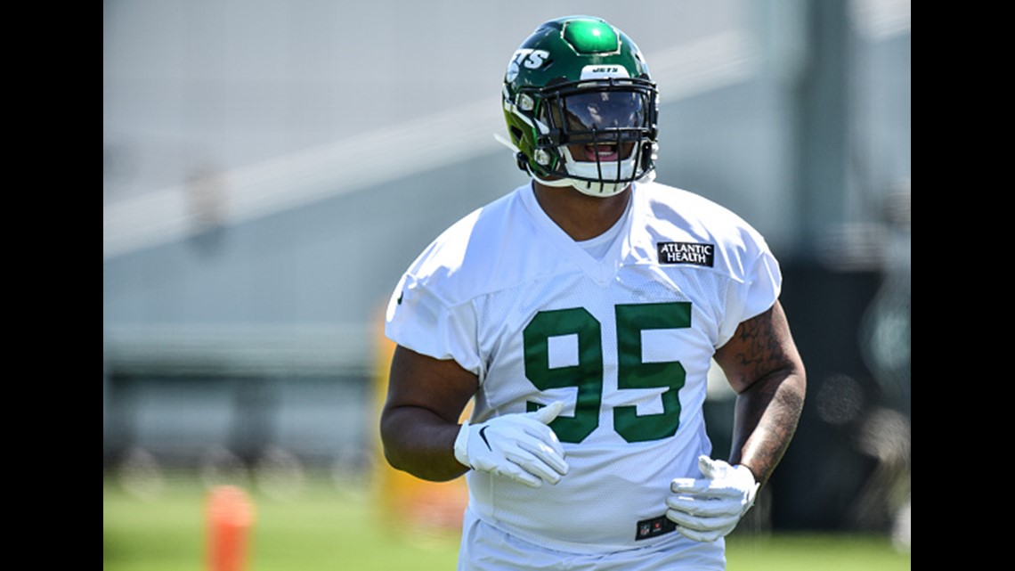 New York Jets defensive tackle Quinnen Williams (95) in action