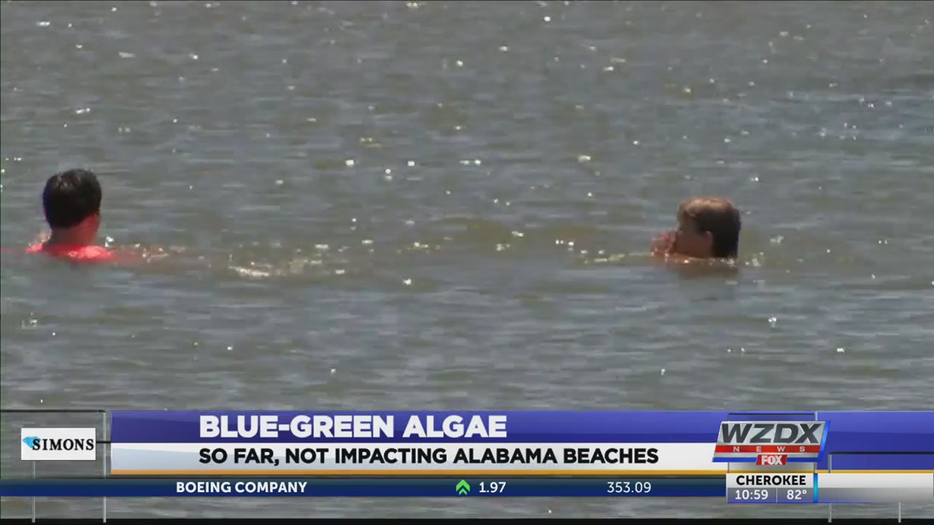 The latest testing shows that the huge algae problem impacting Mississippi beaches has not reached Alabama beaches just yet.