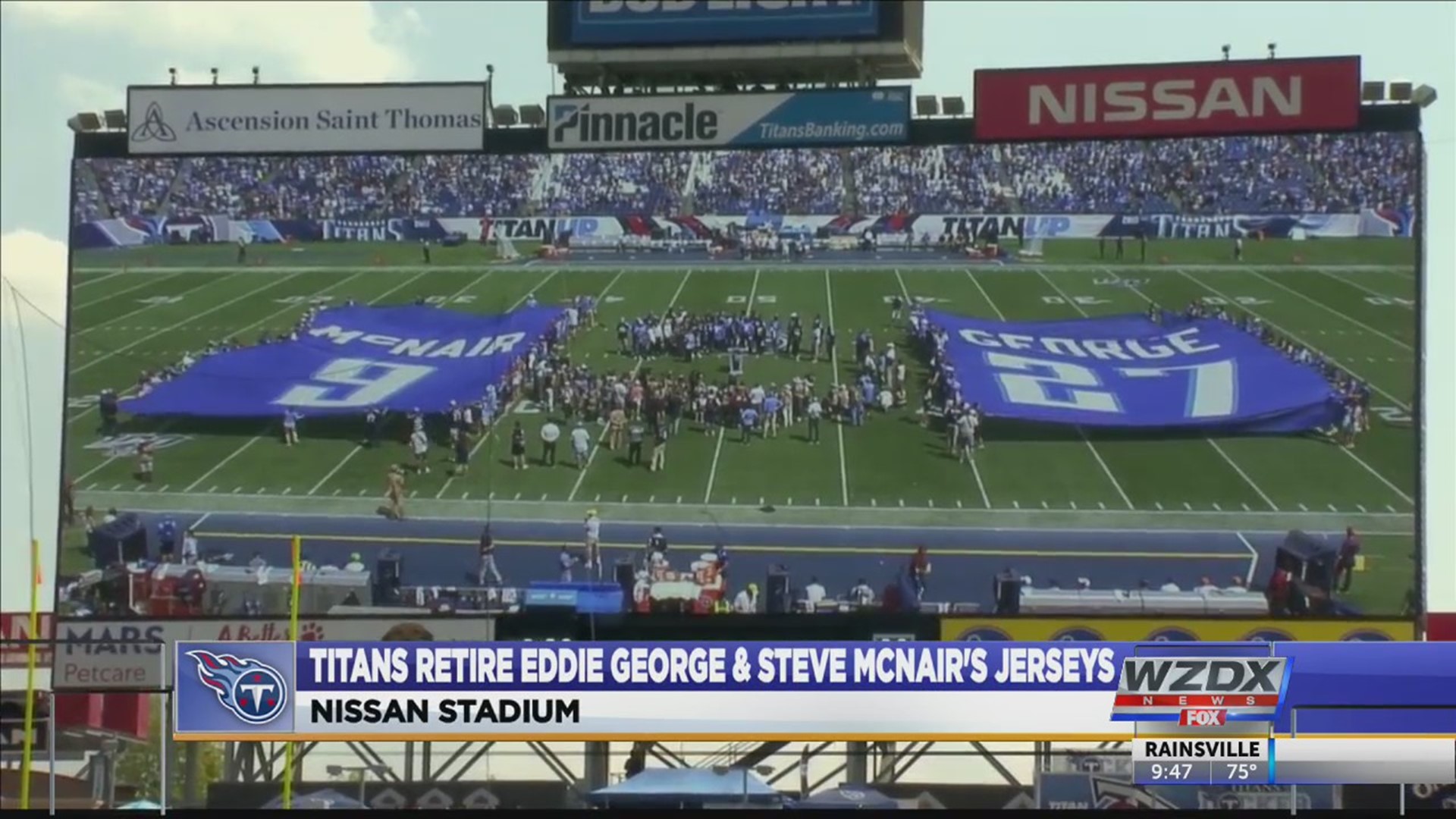 Tennessee Titans Steve McNair and Eddie George Wallpapers