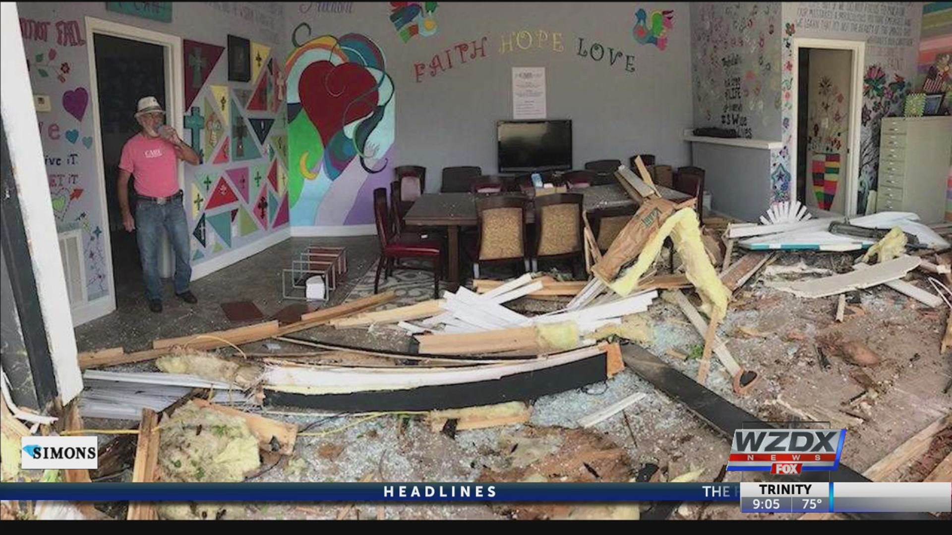 The Care Center in New Hope has quite the scare Thursday after a driver lost control of his vehicle.
