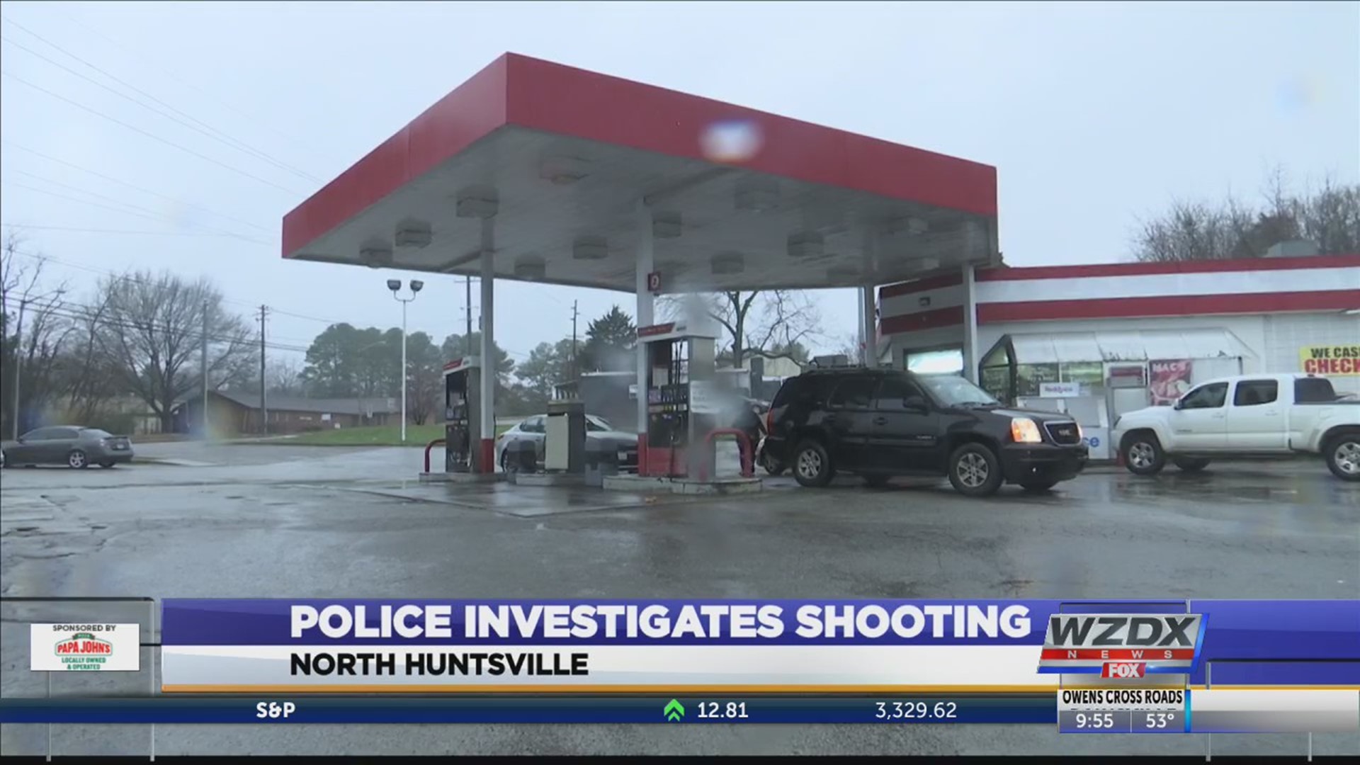 Huntsville police are searching for two suspects involved in a shooting that left one man seriously injured.