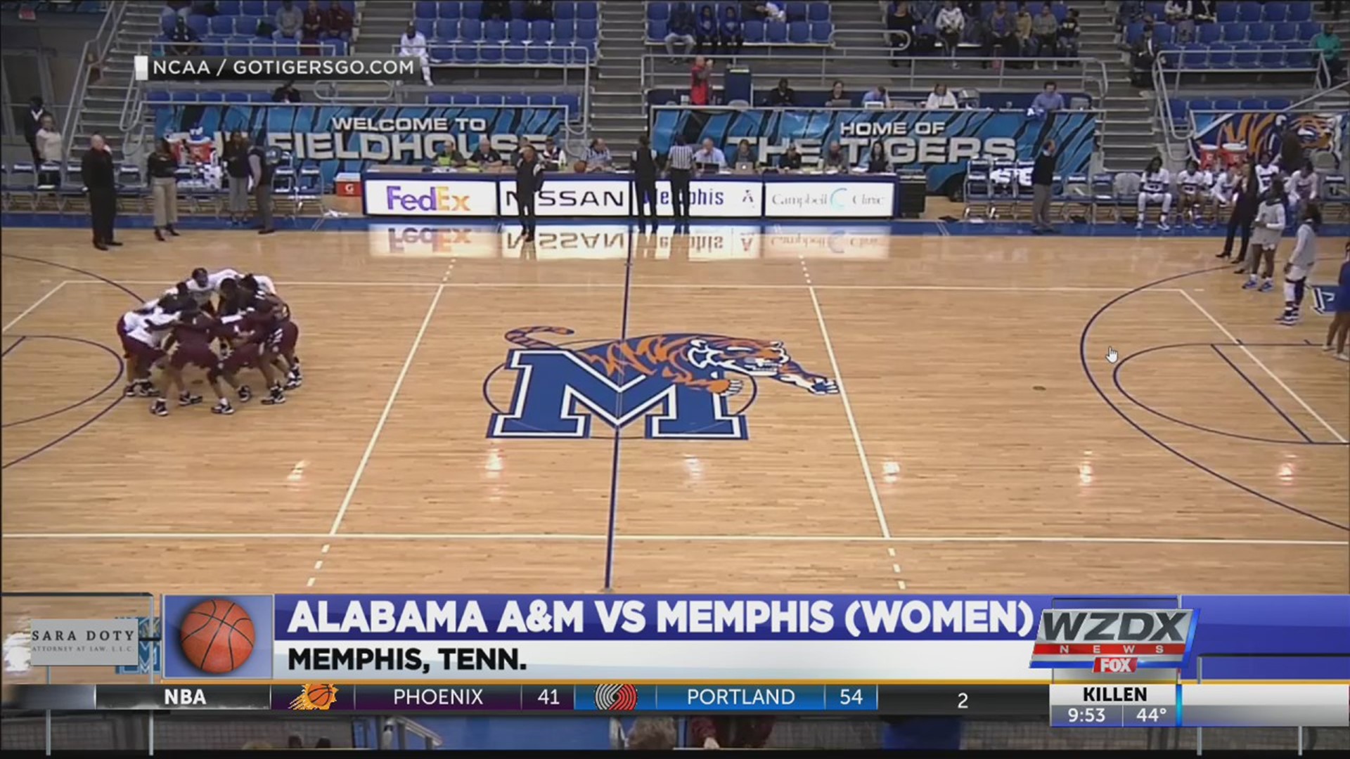 Madison Griggs scored 21 points as Memphis held off Alabama A&M 79-71 Monday night in a women's basketball non-conference game. DeShawna Harper led Alabama A&M with 30 points and three steals.