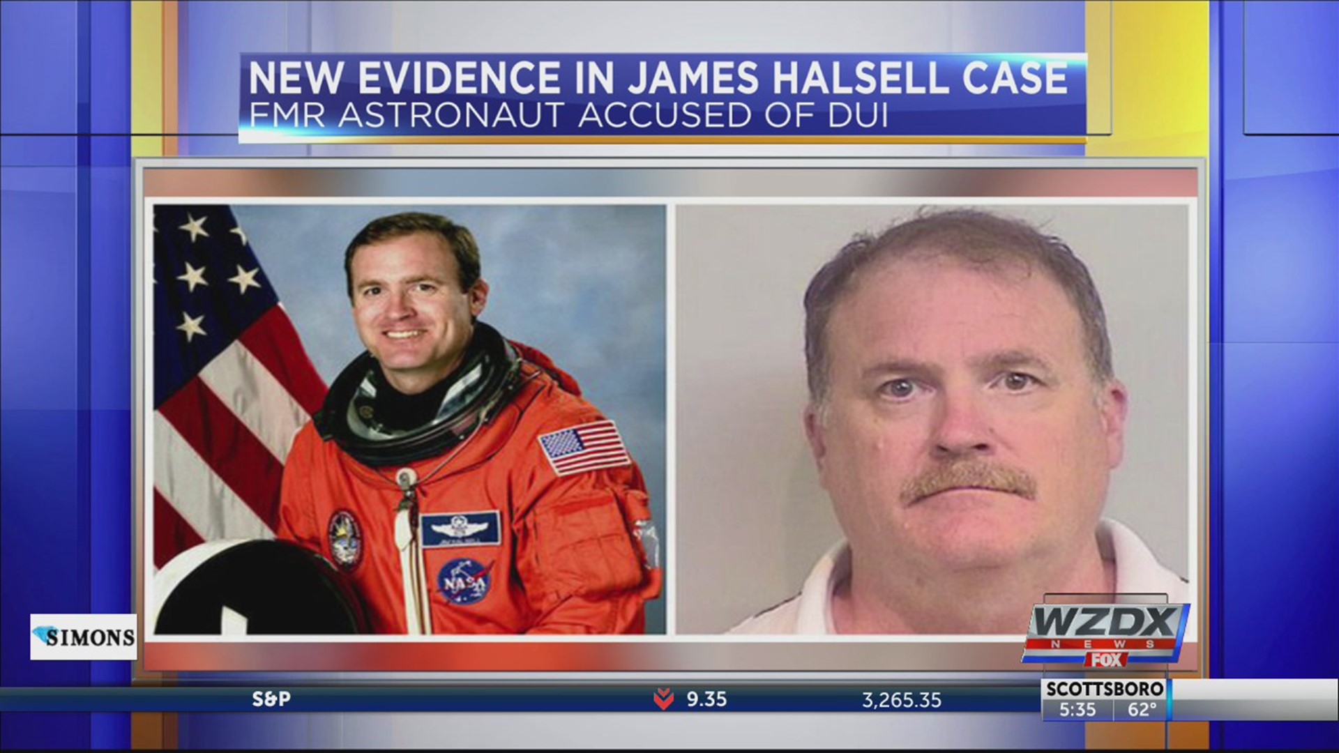 New evidence in the case of a retired NASA astronaut involved in a crash that killed two girls.