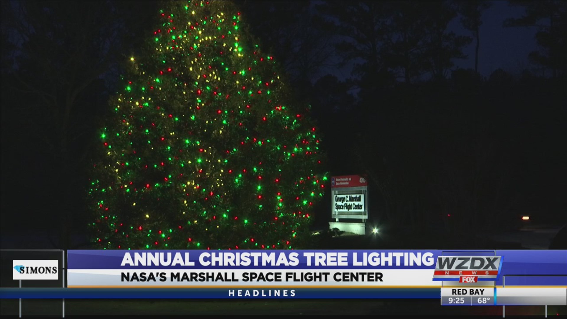 As NASA works to ignite Artemis-era engines of new lunar discovery, team members at NASA’s Marshall Space Flight Center in Huntsville, Alabama, gathered under a waxing Frost Moon for Marshall’s annual holiday tree lighting ceremony.