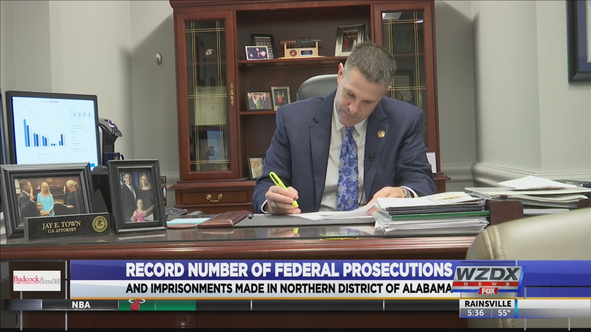 Record number of federal prosecutions in Northern District of Alabama