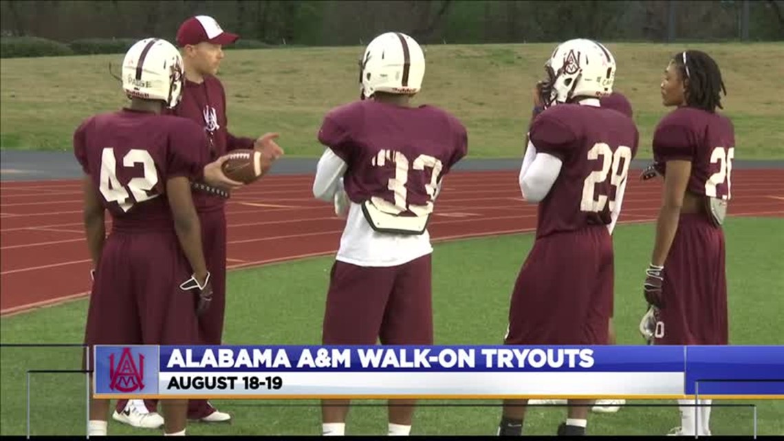 Alabama A&M Football walkon tryouts set
