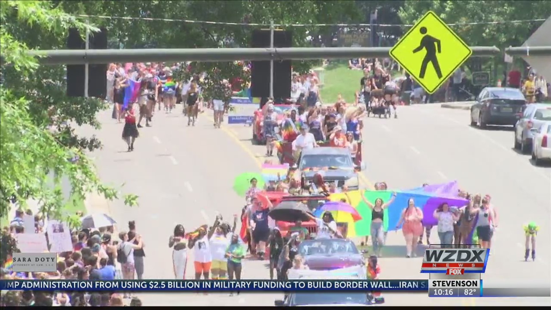 Hundreds come out for the Downtown Huntsville Pride Parade