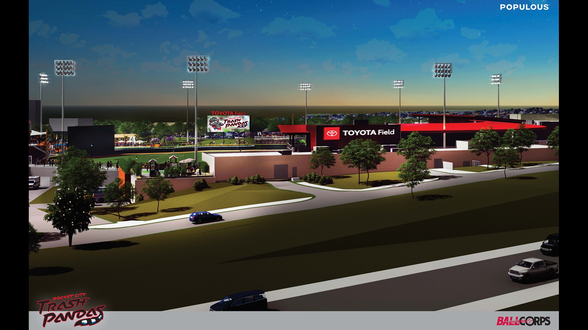 Rocket City Trash Pandas announce stadium naming partnership with Toyota