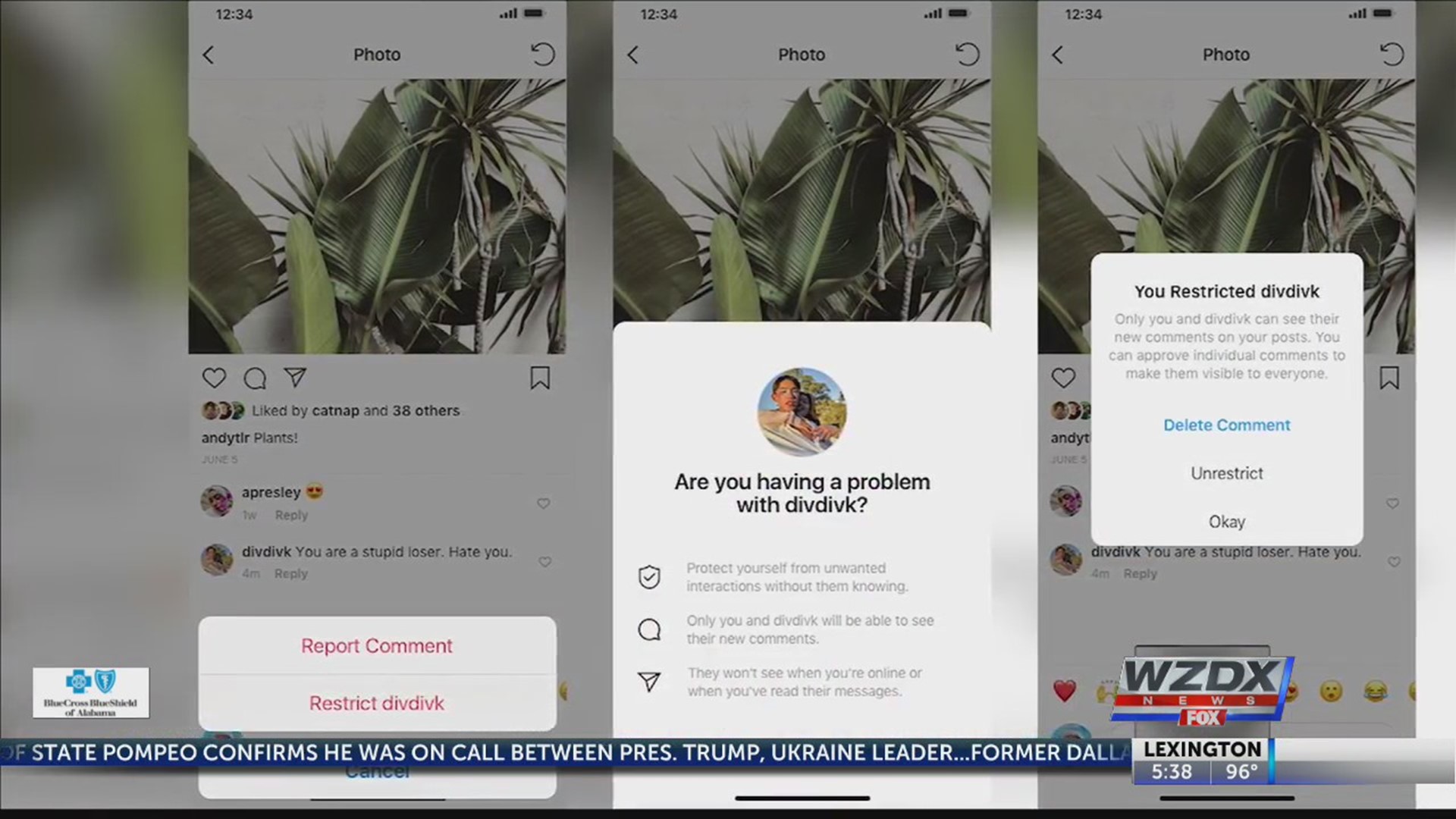 A new 'Restrict' feature on Instagram aims to protect users from cyberbullying.