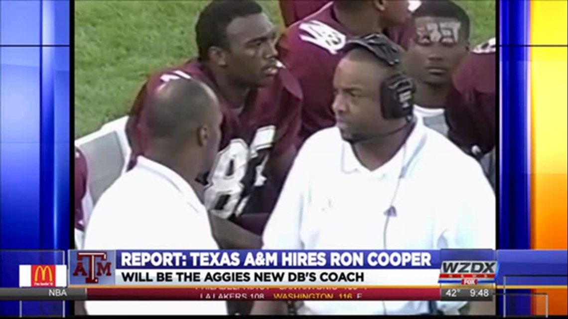 Texas A&M hires Ron Cooper as secondary coach 