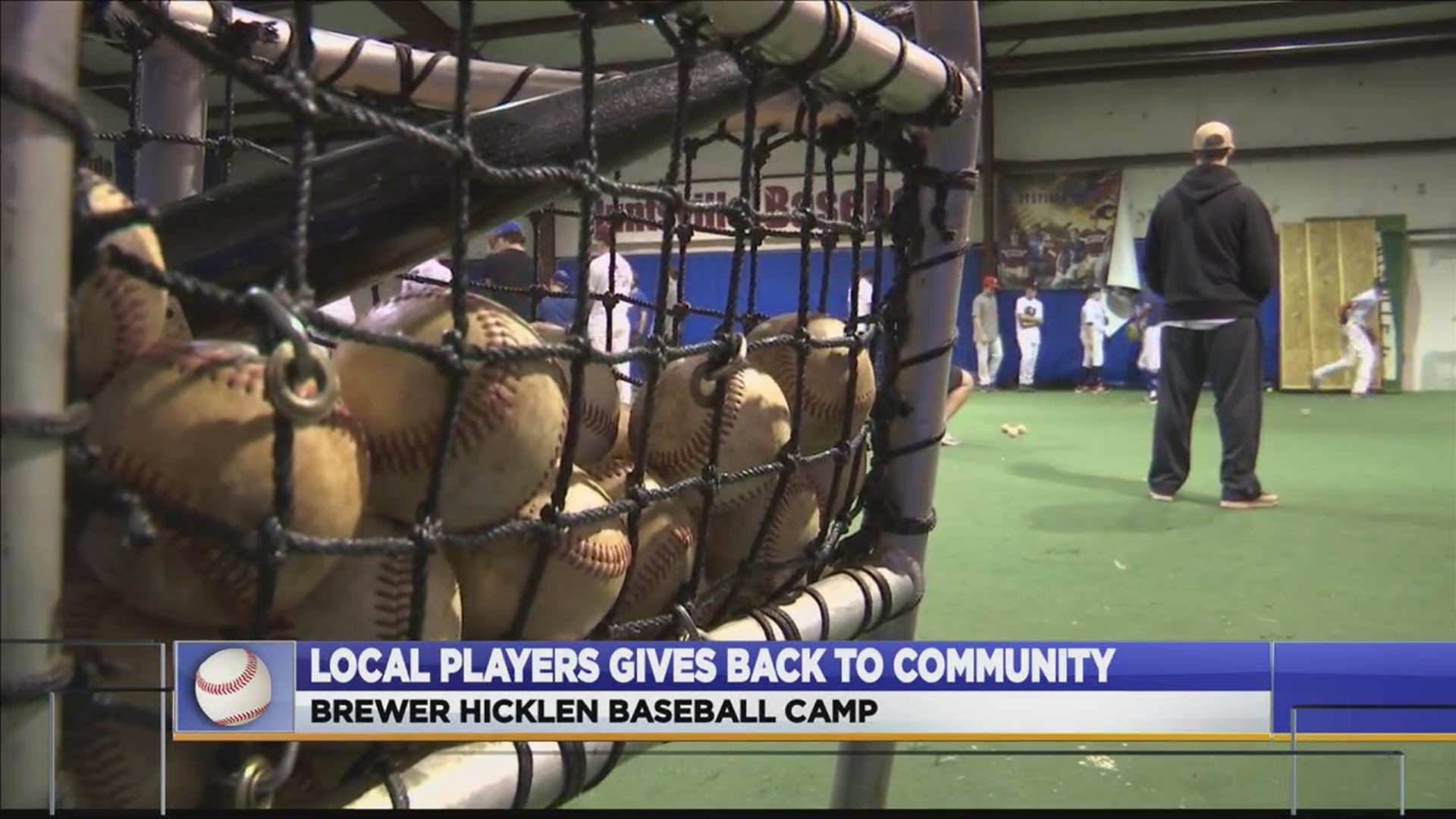 Brewer Hicklen plays under the Kansas City Royals Organization. He held his annual youth baseball camp Saturday at Huntsville High school.