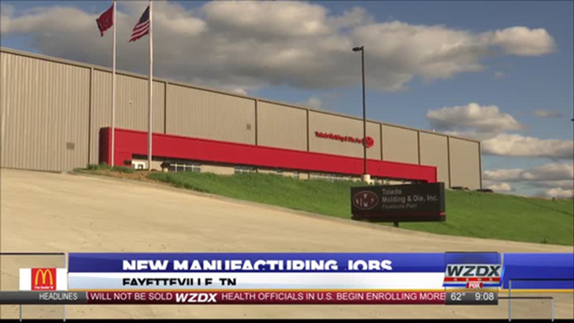 100 new manufacturing jobs in Fayetteville