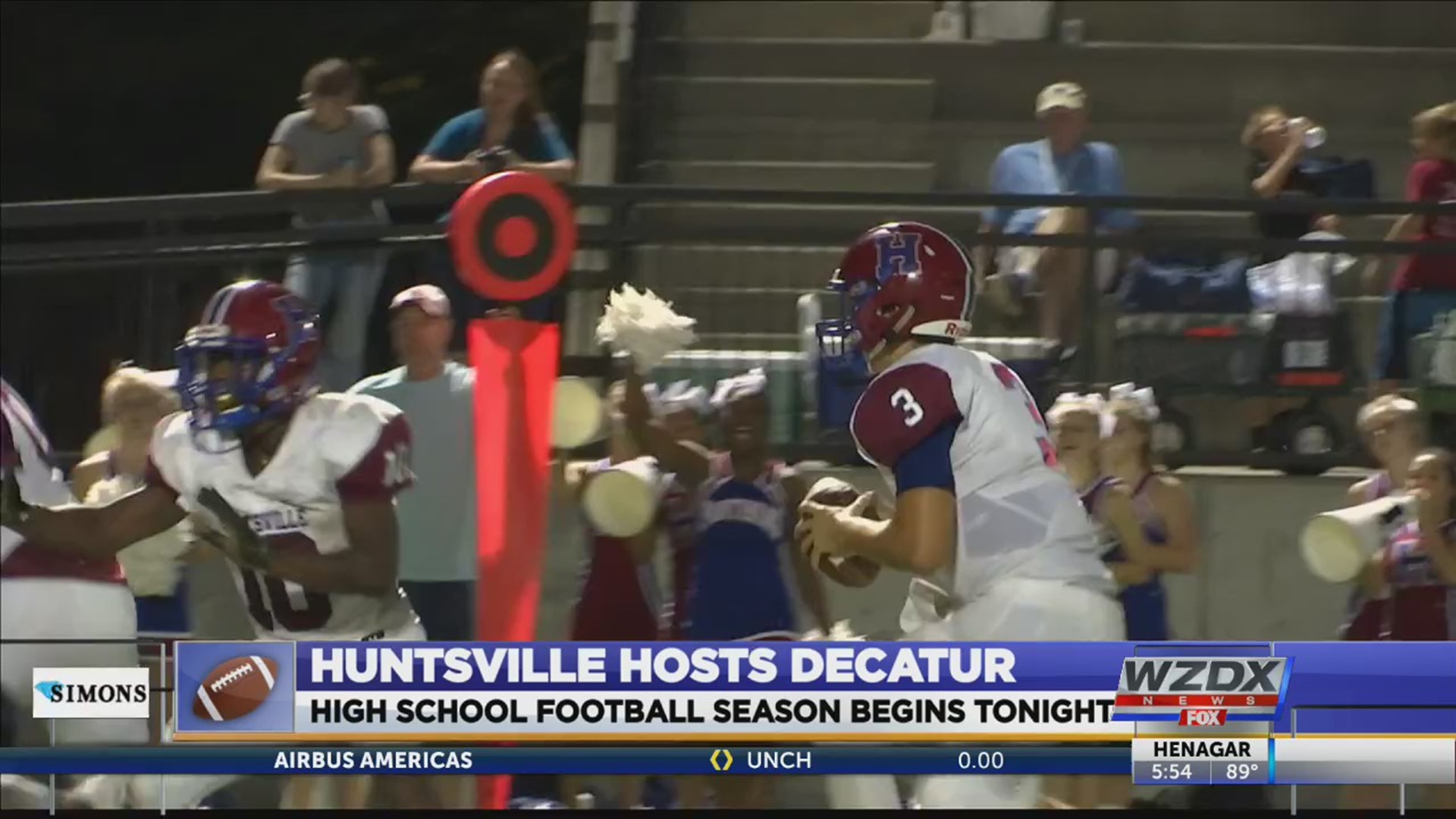 Huntsville hosts Decatur at Milton Frank in their season opener. According to the AHDFHS, this will be the 90th meeting between the two squads..