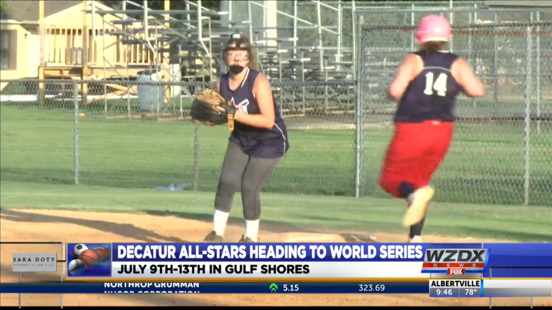 The Decatur All-Stars 15U softball team has been dominating the field in this year's rec league and now they're gearing up for the World Series.