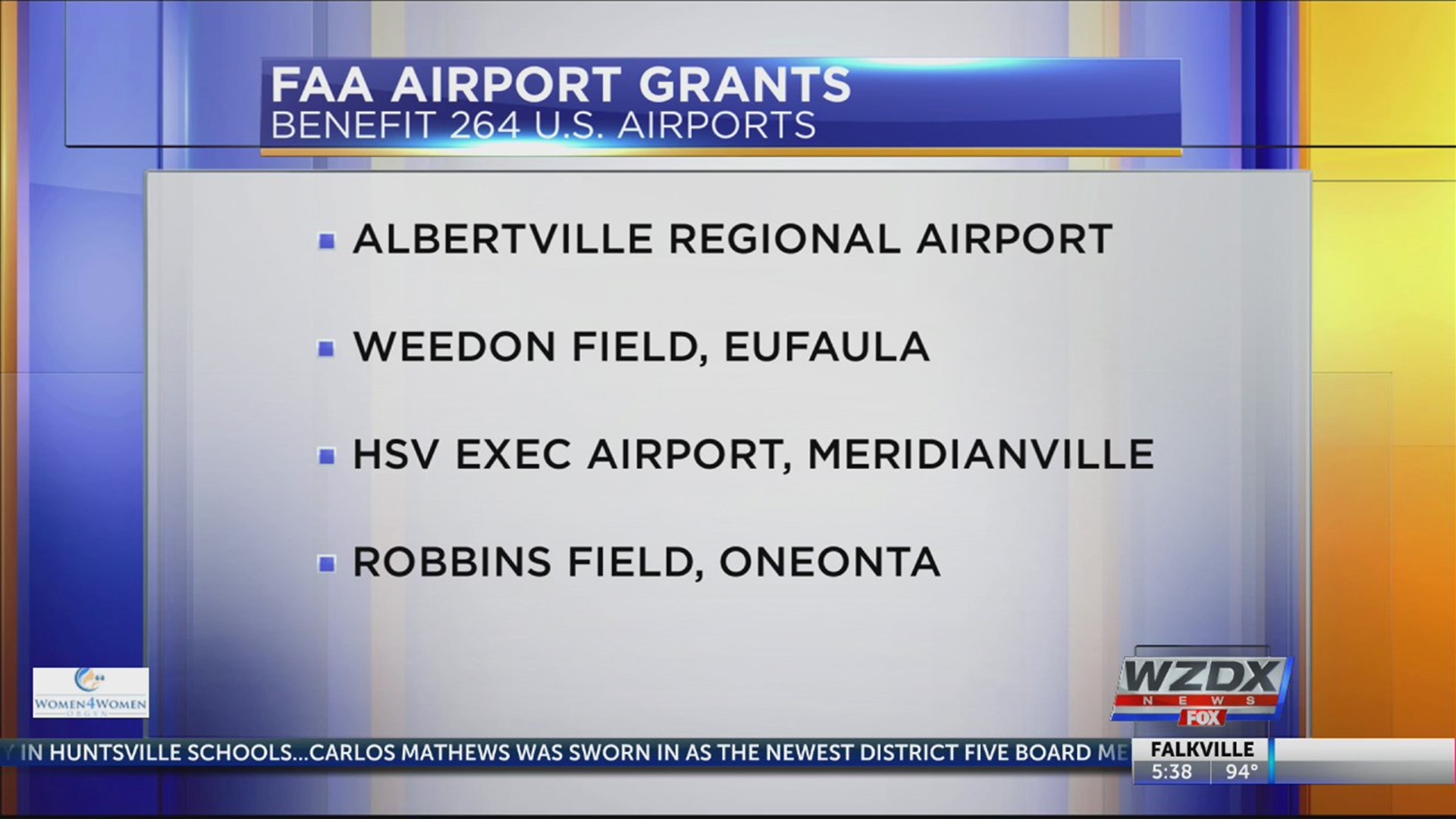 The FAA is awarding nearly a half billion dollars in airport infrastructure grants and four airports in Alabama are getting some of those grants.