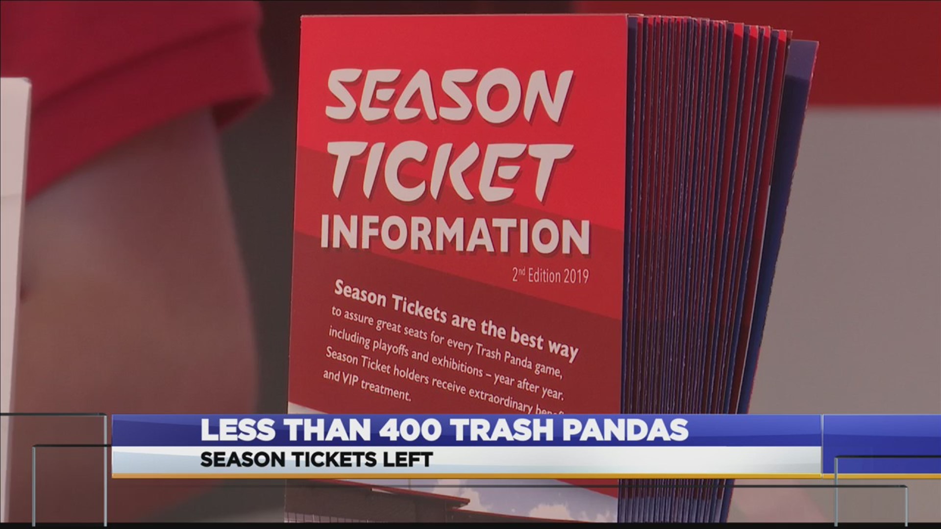 Trash Panda Season Ticket Sales