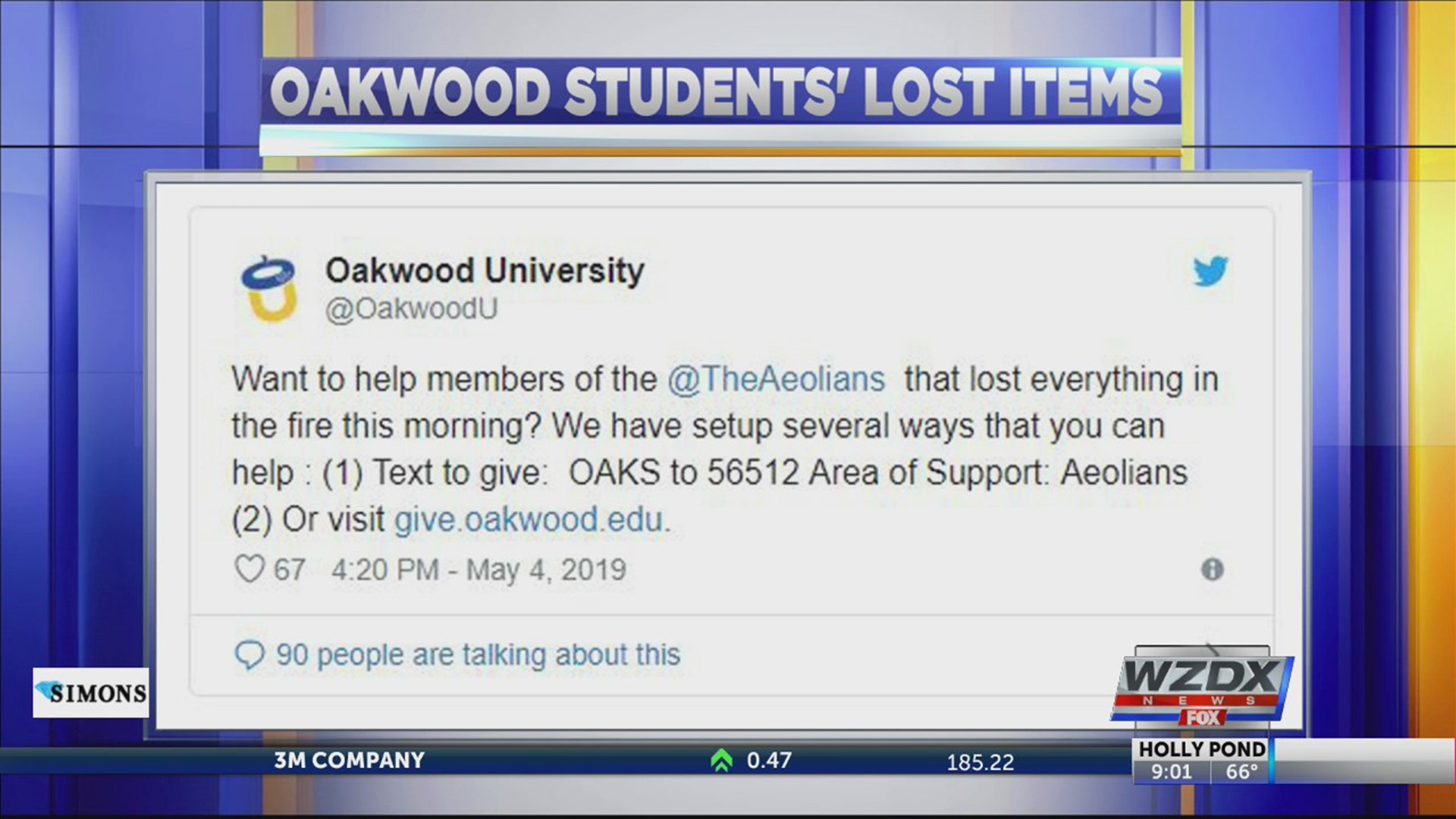 New information about Friday night's fiery crash involving a bus of students from Oakwood University.