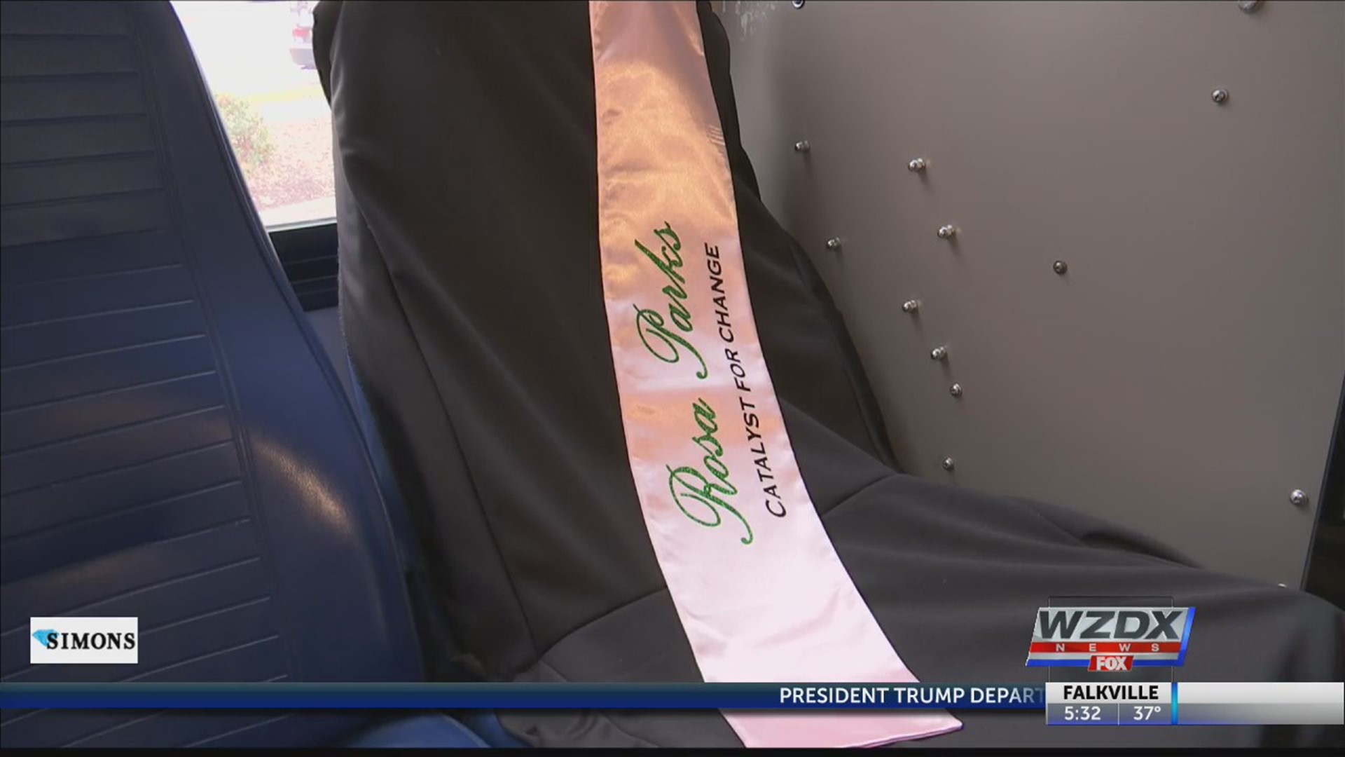 Monday is Huntsville’s first ever Rosa Parks Day and if you rode a city bus you probably figured that out. Bus rides were free and the first seat on every bus was saved, dedicated to Rosa Parks.