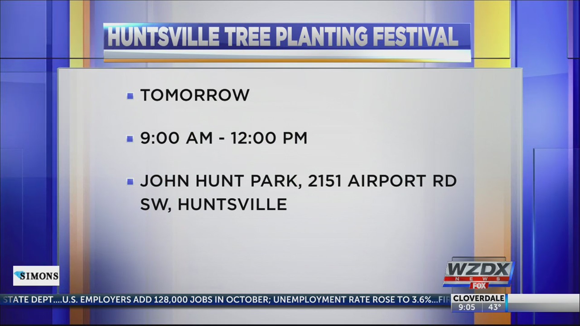 If you are looking for something fun and ways to help the community, Mayor Tommy Battle and Operation Green Team are inviting you to Huntsville's Tree Planting Festival.