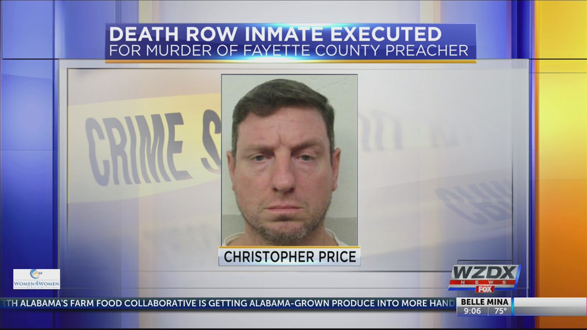 An Alabama death row inmate who killed a pastor in Fayette County was executed Thursday evening.